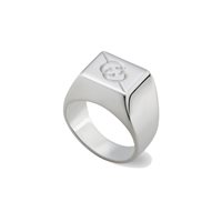 Anello Gucci Donna Gucci Tag in Argento YBC774046001022 - YBC774046001022